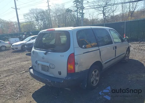 2001 Nissan Quest Gxe из США, поврежденный, VIN 4N2ZN15T01D810379